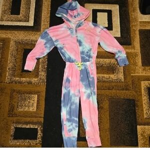 Justice Vibrant Tie-Dye Kids Footie